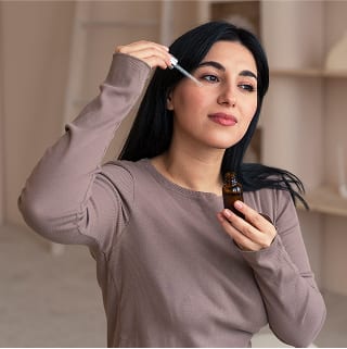 Glowvi skincare product collection displayed on natural background