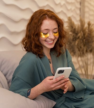 Natural skincare routine with botanical ingredients